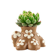 Unique Resin Body Art Flowerpot for Home Décor