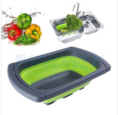 Progressive Collapsible Colander for Easy Storage