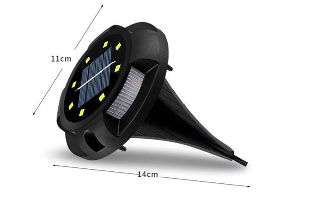 Solar LED Ground Light for Outdoor Lawns and Pathways