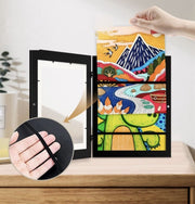 Magnetic Flip Photo Frame for A3/A4 Children's Artwork