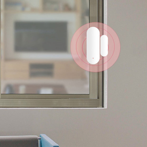 Smart Home Door Alarm with Magnetic Sensor, Wi-Fi Connectivity, and Remote Reminder