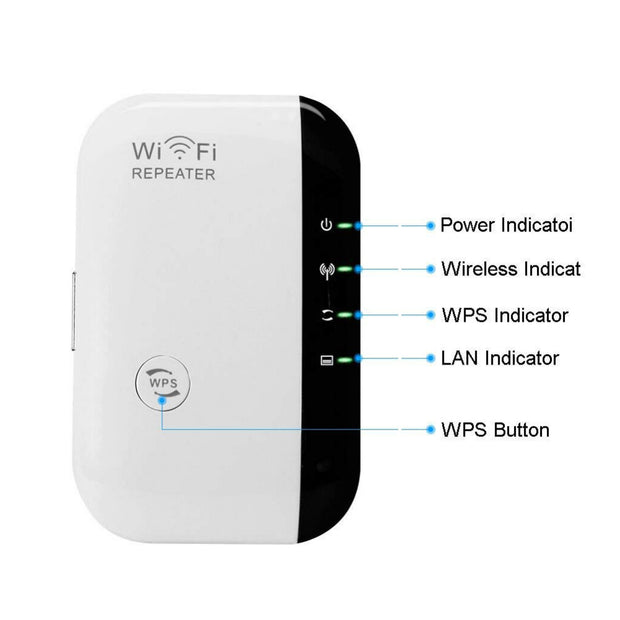 Wireless Wi-Fi Signal Repeater and Amplifier