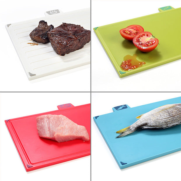 Raw and Cooked Food Classification Cutting Board Set