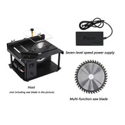 Mini Precision Table Saw – Portable Electric Saw for Household Woodworking