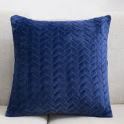 Solid Color Flannel Pillow Cover for a Simple Nordic Look