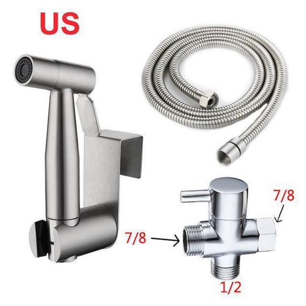 Stainless Steel Handheld Bidet Sprayer for Toilets