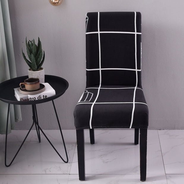 Stretchable Half Chair Cover for Office and Dining Chairs