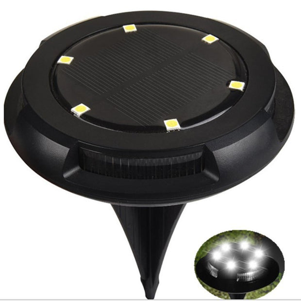 Solar LED Ground Light for Outdoor Lawns and Pathways