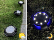 Solar LED Ground Light for Outdoor Lawns and Pathways