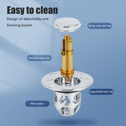 Universal Stainless Steel Sink and Bath Drain Plug