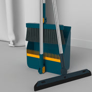 Simple Folding Broom and Dustpan Set for Household Use