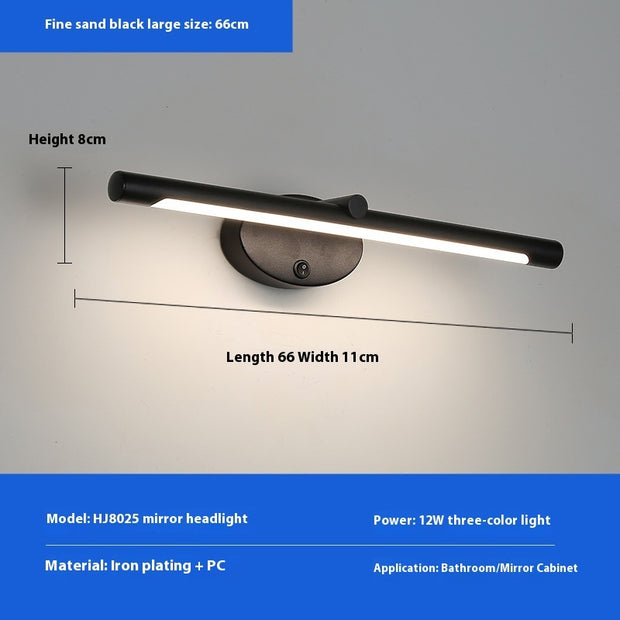 Modern LED Wall Lamp – Waterproof Mirror Light for Bedroom & Bathroom