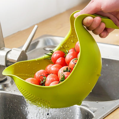 Kitchen Drain Basket for Rice and Food