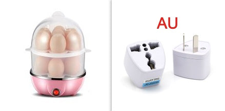 Multi-functional Double Layer Egg Steamer and Boiler Mini Stainless Steel Breakfast Maker