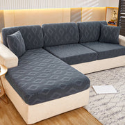 Non-Slip Elastic Jacquard Velvet Sofa Cover