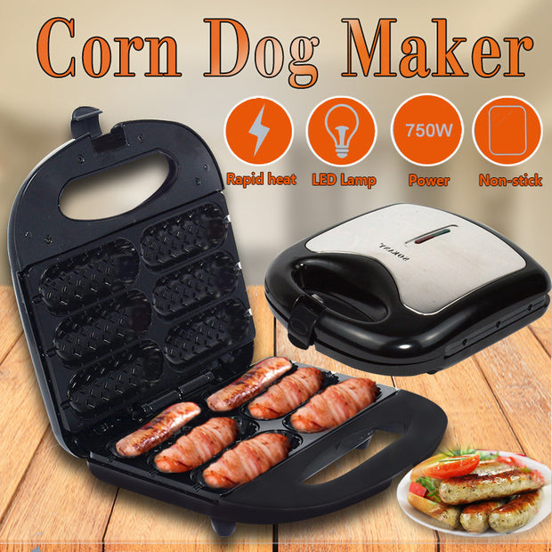 Electric Hot Dog & Sausage Fryer – Easy Home Cooking Machine