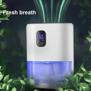 Dehumidifier with Removable Tank and LED Touch Panel – Moisture Absorber for Home