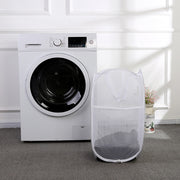 Folding Mesh Laundry Basket for Bathroom and Dirty Clothes