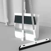 Simple Folding Broom and Dustpan Set for Household Use