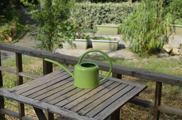 Large-Capacity Metal Watering Can for Gardens & Vegetables