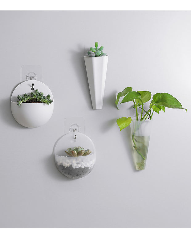 Wall-Mounted Hydroponic Hanging Planter – Stylish & Low-Maintenance