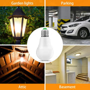 Smart Radar Motion Sensor Light Bulbs – 100W LED (2-Pack) | Indoor & Outdoor