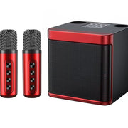 Home Karaoke Bluetooth Speaker with Wireless Microphone