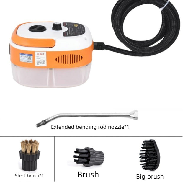 High-Temperature Steam Cleaner for Air Conditioning, Kitchen Range Hoods, and Oil Stains