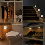 Veshow Battery-Powered Motion Sensor Adhesive LED Night Light