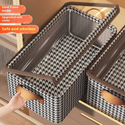 Foldable Steel Frame Clothes Storage Box with Large Capacity